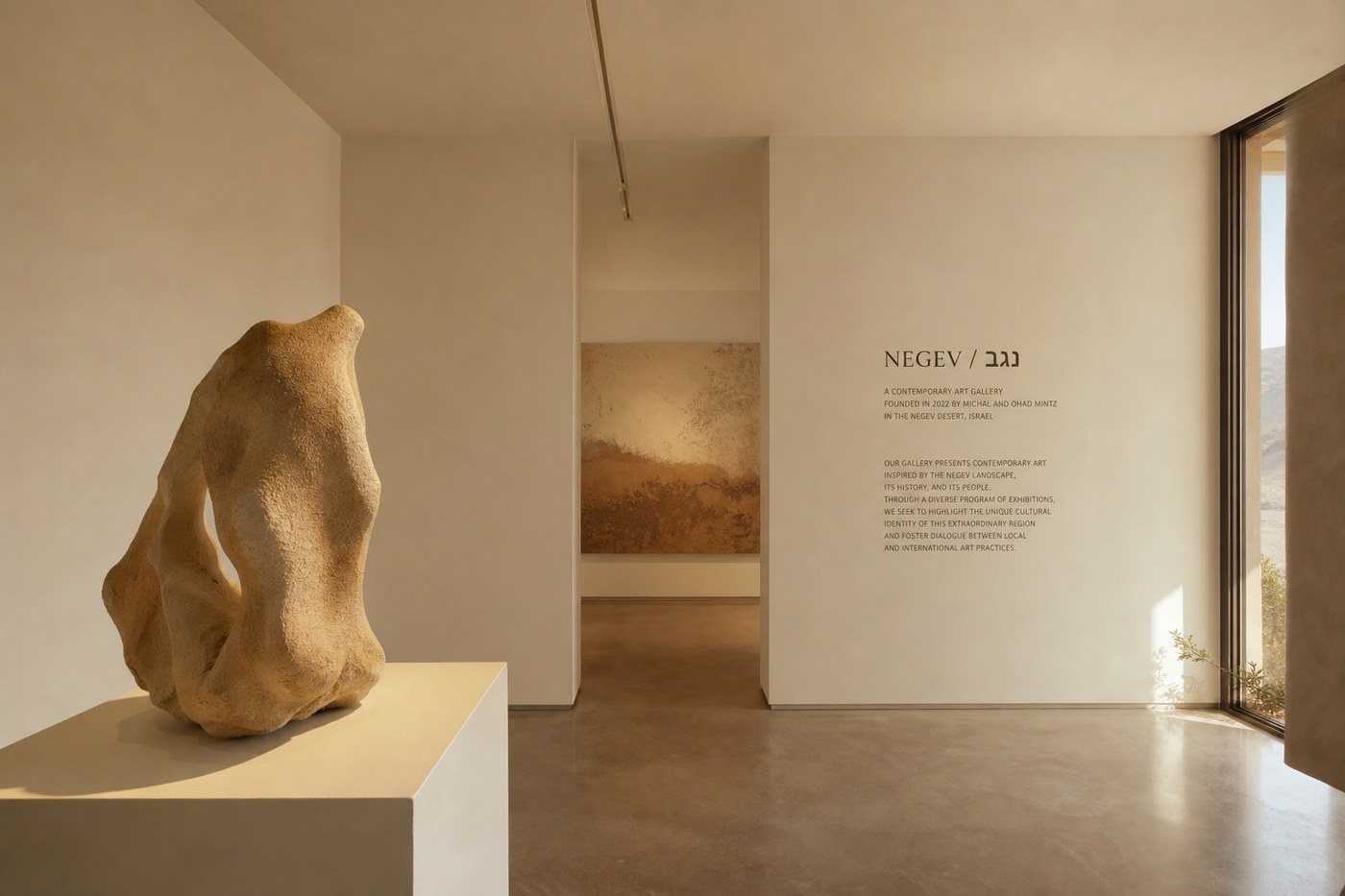 Gallery Negev exhibition hall